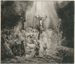 Cristo crocifisso tra i due ladroni (Le tre croci)