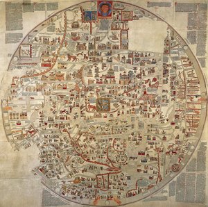 Mappa di Ebstorf da Unknown