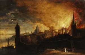 Città in fiamme con Lot, l