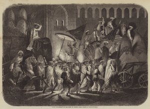 Processione di stato del Re di Delhi da after A. Soltykoff