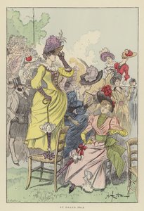 Al Gran Premio da after Albert Robida