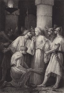 Gesù consegnato ai soldati da after Albert Robida