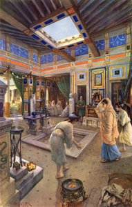 Vita domestica degli antichi romani da after Amedee Forestier