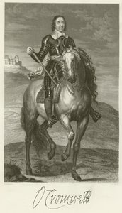 Oliver Cromwell da after Anthony van Dyck