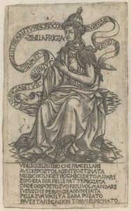Sibilla Frigia da after Baccio Baldini