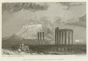 Il Tempio di Giove Olimpo ad Atene da after C. Stanfield