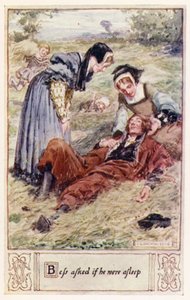 Bess chiese se stesse dormendo da after Charles Edmund Brock