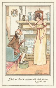Illustrazione per Emma di Jane Austen da after Charles Edmund Brock