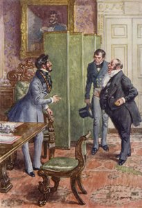 Illustrazione per Martin Chuzzlewit da after Charles Edmund Brock