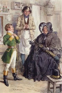 Illustrazione per Martin Chuzzlewit da after Charles Edmund Brock