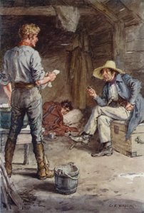 Illustrazione per Martin Chuzzlewit da after Charles Edmund Brock