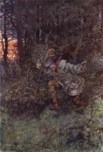 Illustrazione per Martin Chuzzlewit da after Charles Edmund Brock