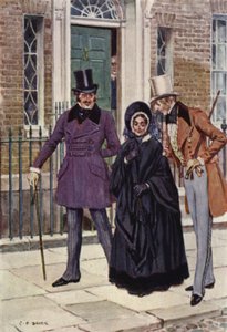 Illustrazione per Nicholas Nickleby da after Charles Edmund Brock