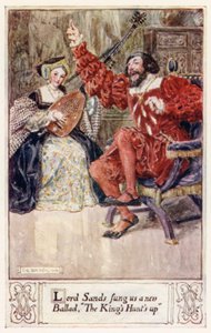 Lord Sands ci cantò una nuova ballata, La caccia del re da after Charles Edmund Brock