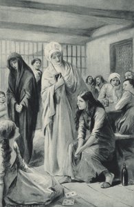 Elizabeth Fry entra ed esce liberamente dalle prigioni di Newgate