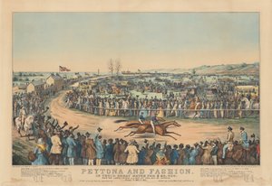Peytona e Fashion: Nella Loro Grande Gara per $20,000. Al Union Course L.I. 13 Maggio 1845, Vinta da Peytona. Tempo 7:39 3/4, 7:45 1/4 da after Charles Severin