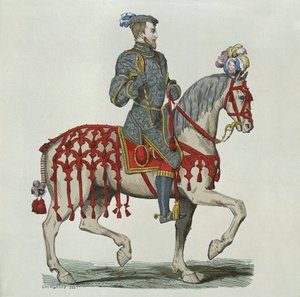 Enrico II come Capitano della Cavalleria della Casa