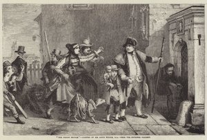Il beadle parrocchiale da after David Wilkie