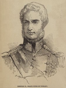 Leopoldo II, Granduca di Toscana da after Edmond Morin