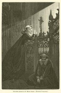 Ultimi momenti di Maria Stuarda da after Emile Antoine Bayard