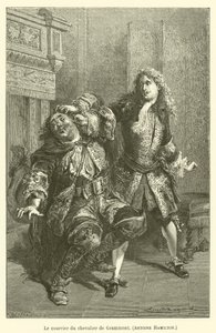 Il corriere del cavaliere di Grammont da after Emile Antoine Bayard