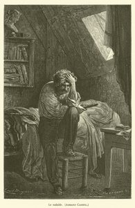 Il suicidio, Armand Carrel da after Emile Antoine Bayard