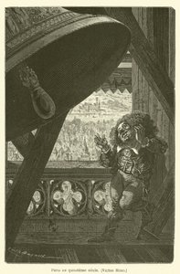 Parigi nel quindicesimo secolo, Victor Hugo da after Emile Antoine Bayard