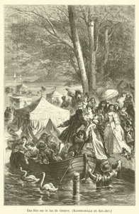 Una festa sul lago di Ginevra, Mademoiselle de Scudery
