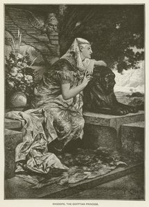 Rodopi, la principessa egiziana da after Ferdinand Keller