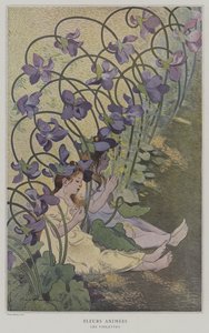 Fiori animati: violette