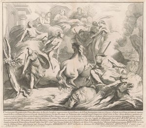 La Prima Macchina per la Chinea del 1742: La Contesa di Nettuno e Minerva