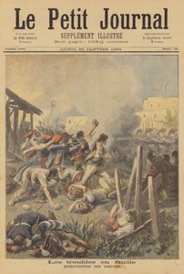 Disordini in Sicilia da after Frederic Theodore Lix