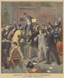 Scene turbolente mentre i parlamentari francesi discutono l