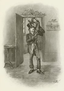 Bob Cratchit e Tiny Tim