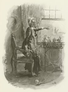 Miss Betsy Trotwood da after Frederick Barnard