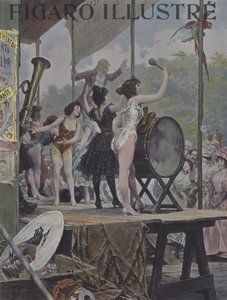 La parata. Copertina di Le Figaro Illustré, novembre 1897