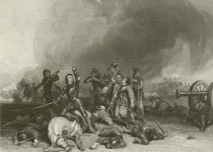 Morte del Conte di Northampton da after George Cattermole