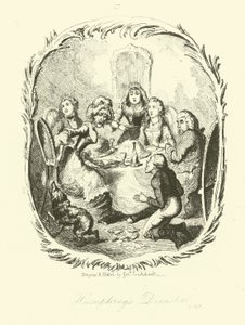 Illustrazione per Humphry Clinker di Tobias Smollett