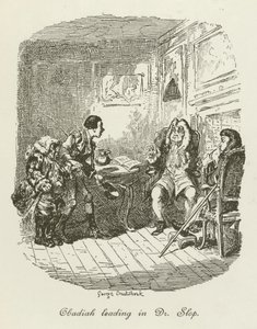 Illustrazione per Tristram Shandy da after George Cruikshank