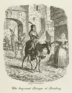 Illustrazione per Tristram Shandy da after George Cruikshank