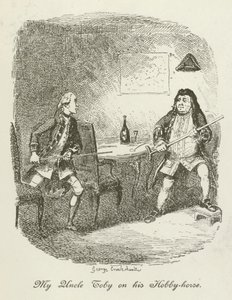 Illustrazione per Tristram Shandy da after George Cruikshank
