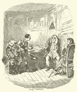 Illustrazione per Tristram Shandy da after George Cruikshank