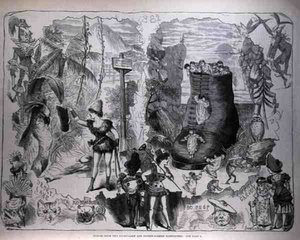 Scene dai Pantomimi di Drury Lane e Covent Garden, da The Illustrated London News, 7 gennaio 1882