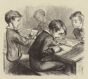 La lettera a casa da after George Housman Thomas