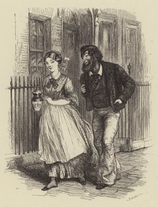La ballata di Eliza Davis di W M Thackeray da after George Housman Thomas