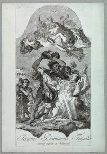 Martirio di Santo Stefano da after Giovanni Battista Tiepolo