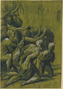 Nove figure da after Giuseppe Nicolo Vicentino