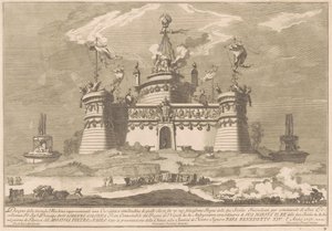 La Seconda Macchina per la Chinea del 1757: La Fortezza di Cuccagna