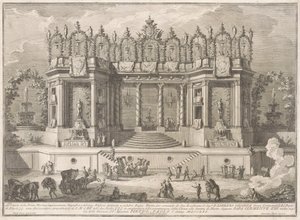La Prima Macchina per la Chinea del 1761: I Bagni Salutari