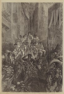Corrida a Bayonne, la cavalcata verso l